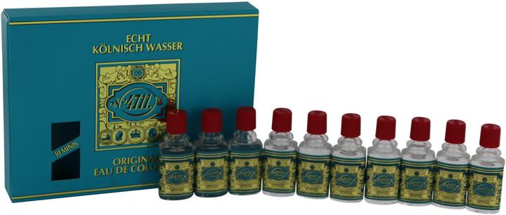 Muelhens 4711 by Gift Set -- Includes Ten 0.1 oz 4711 Travel size in a gift pack (Parfum set)