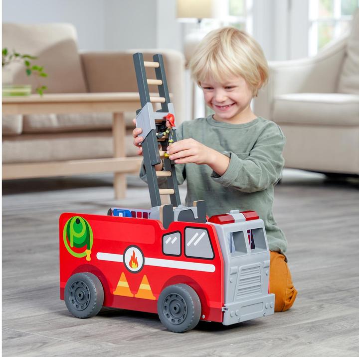 Produktbild KidKraft 2-in-1-Spielset Transformierendes Feuerwehrauto