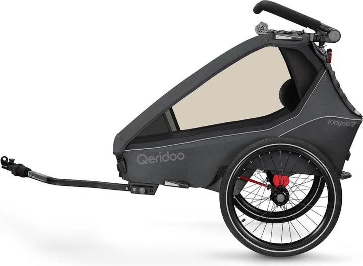 Qeridoo Kidgoo 2 - Child bike trailer for 2 children
