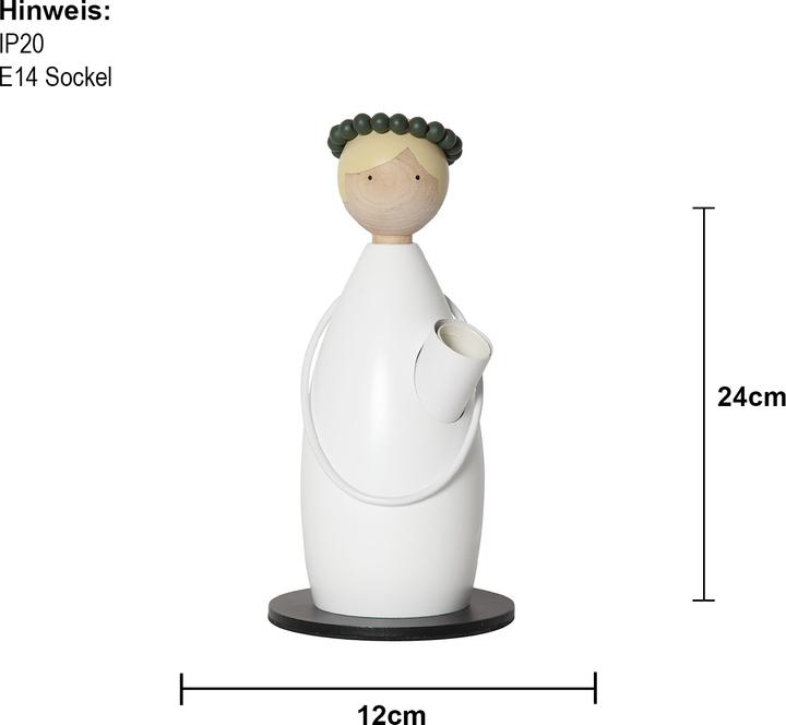 Produktbild Star Trading Kerzenleuchter Lucia Classic