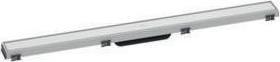Actual product image hansgrohe HG shower channel RainDrain Match m height-adjustable frame 900mm matt white (900 mm)