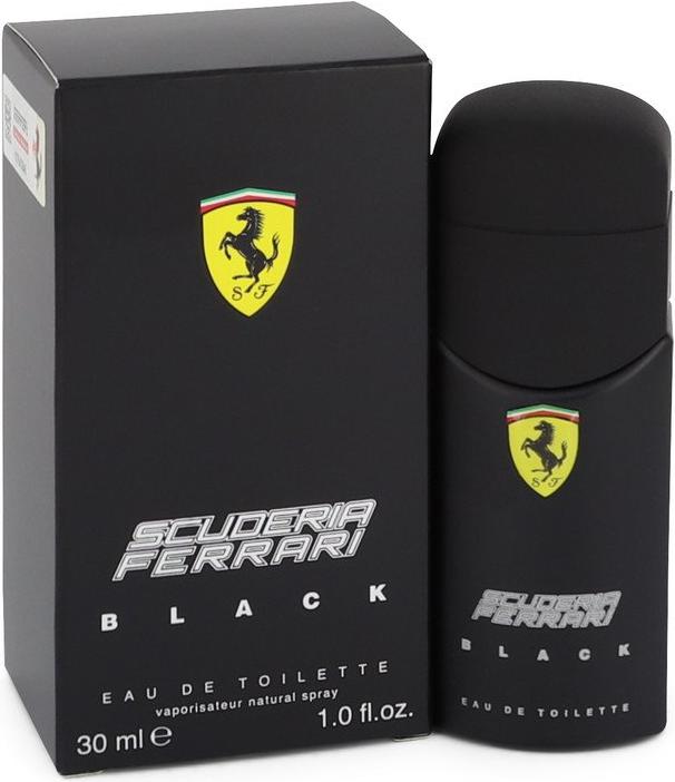Actual product image Ferrari Scuderia Black by Eau de Toilette Spray 30 ml (Eau de toilette, 30 ml)