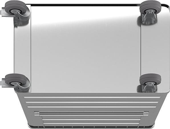 Produktbild Gmöhling Alu-Kastenwagen, abklappbare Seitenwand (250 kg)