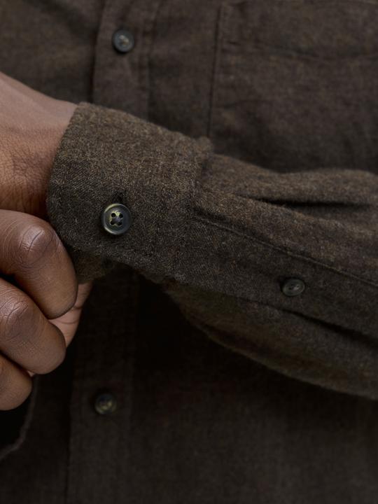 Produktbild Jack & Jones Jjeclassic Melange Shirt L/S Noos (S)