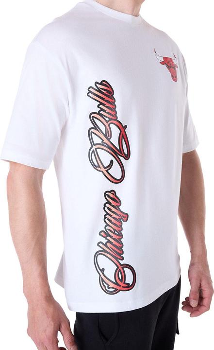 Produktbild New Era NBA Shirt - GRAPHIC Chicago Bulls weiss - M (M)