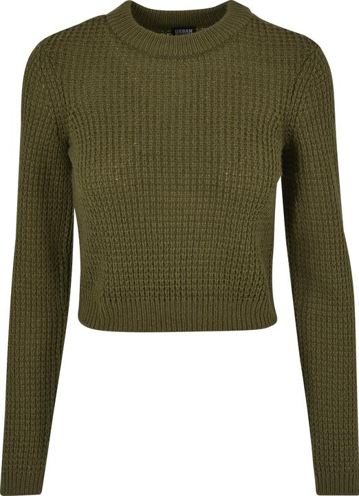 Actual product image Urban Classics Ladies Short Waffle Sweater (3XL)