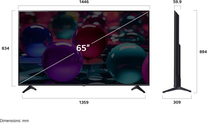 Actual product image LG 65UA73006LA (65", LED, 4K, 2025)