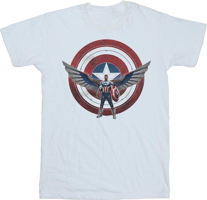Produktbild Falcon And The Winter Soldier Captain America Shield Pose TShirt (5XL)