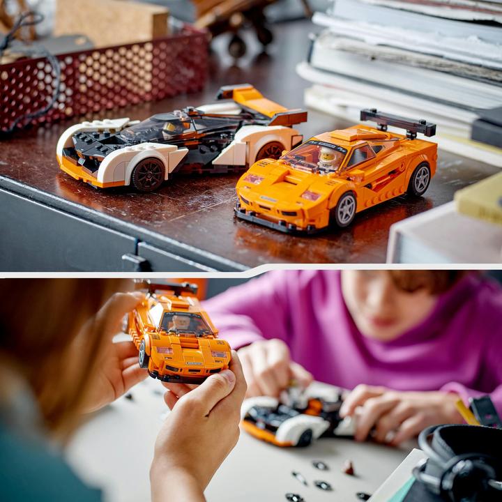 Produktbild LEGO McLaren Solus GT & McLaren F1 LM (76918, LEGO Speed Champions)