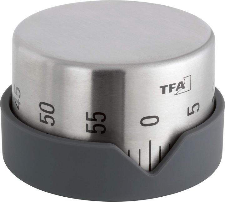 TFA Timer 38.1027.10 Dot Stainless steel