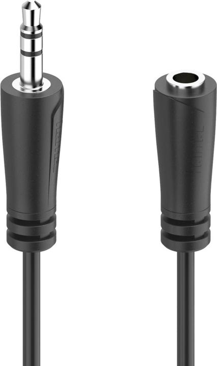 Produktbild Hama Audio-Verlängerungskabel, 3,5-mm-Klinken-Stecker - Kupplung, Stereo, 1,5 m (1.50 m)