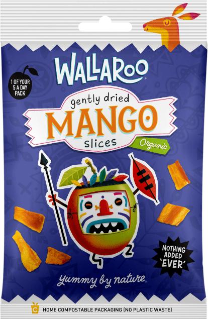 Actual product image Wallaroo Organic Dried Mango (30 g)