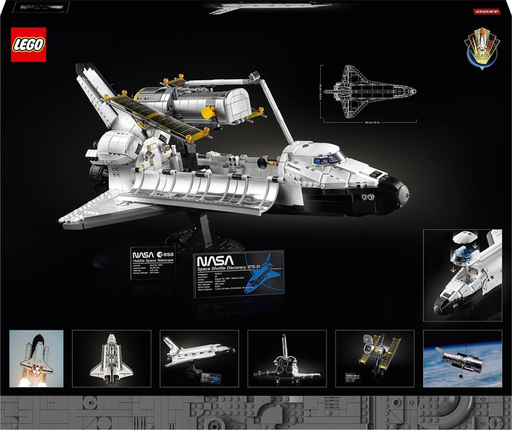 Productafbeelding LEGO NASA Space Shuttle Discovery (10283, LEGO Zeldzame Sets)