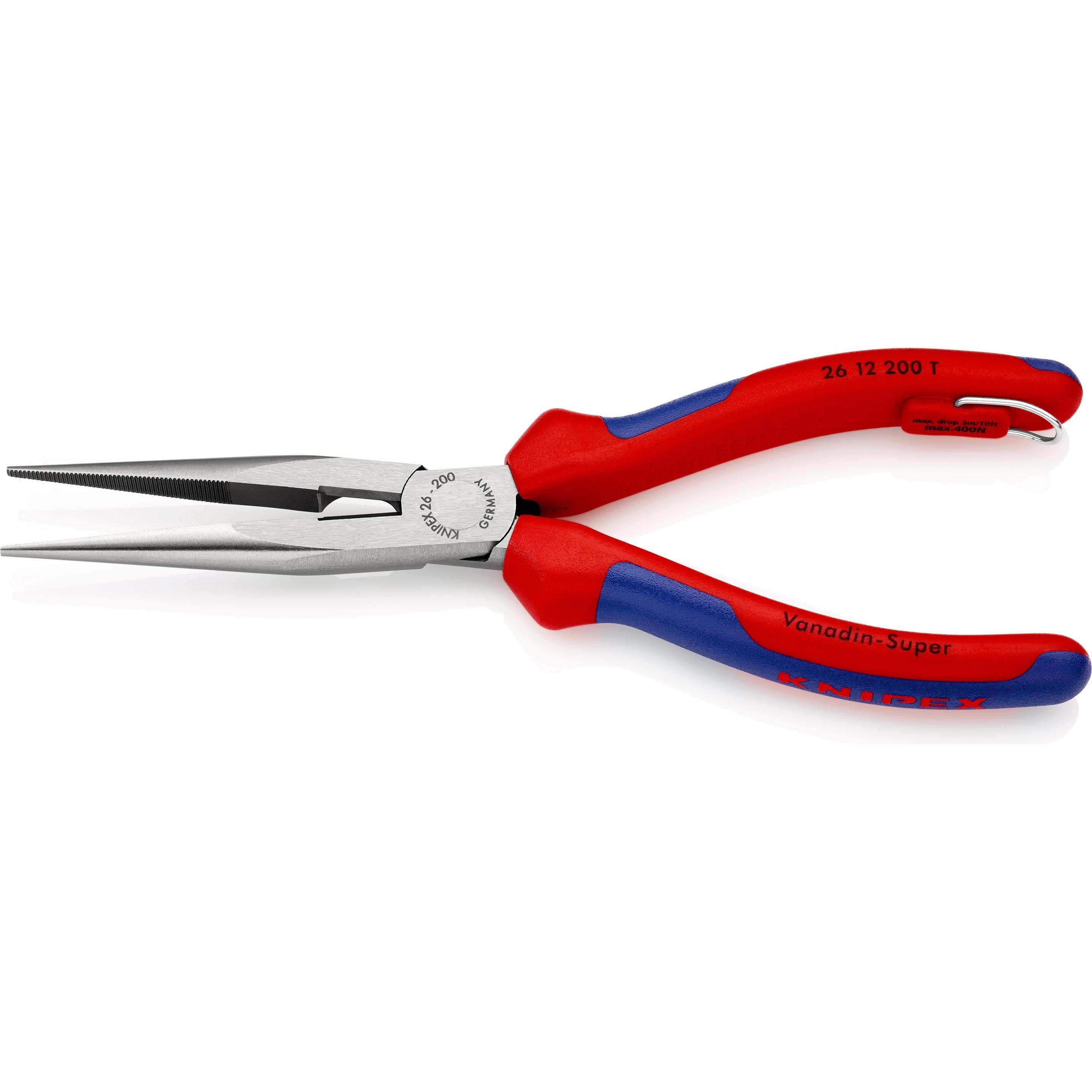 Thumbnail - Knipex, Zange, Flachrundzange mit Schneide (200 mm)