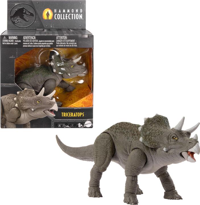 Produktbild Mattel JW Hammond Colle. - Pack Dino #2 -Juvenile Tricerat.
