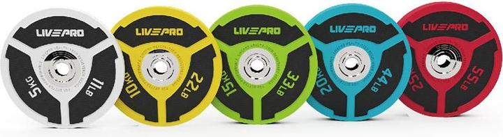 Livepro Gewicht- / Hantelscheibe (1 x 25 kg)