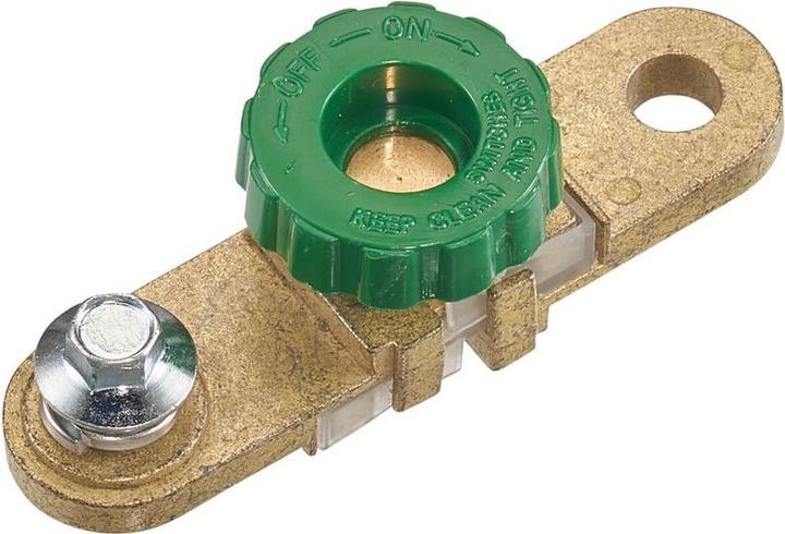 Actual product image Ective Battery terminal for screw connection with current disconnection function