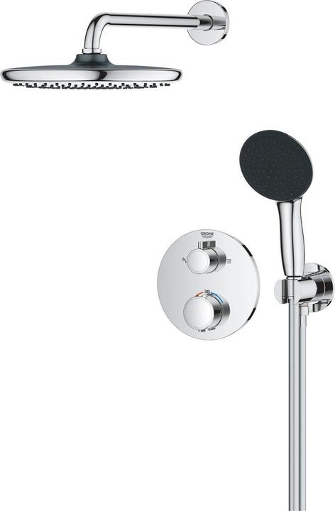 Actual product image Grohe Precision Thermostat Duschsystem Unterputz mit Vitalio Start 250 (1 Strahlart) und Vitalio Comfort 1