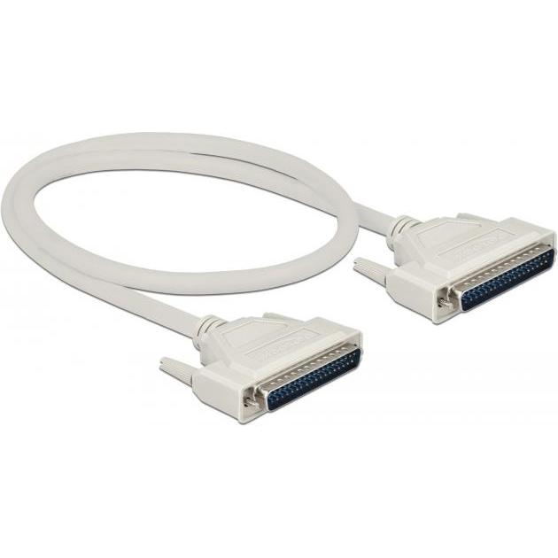Delock Serielles Kabel D-Sub 37 Stecker zu Stecker 0,5 m (0.50 m, VGA), Schnittstellenkabel