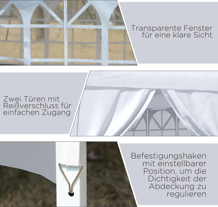 Actual product image Outsunny Folding pavilion (295 cm, 295 cm)