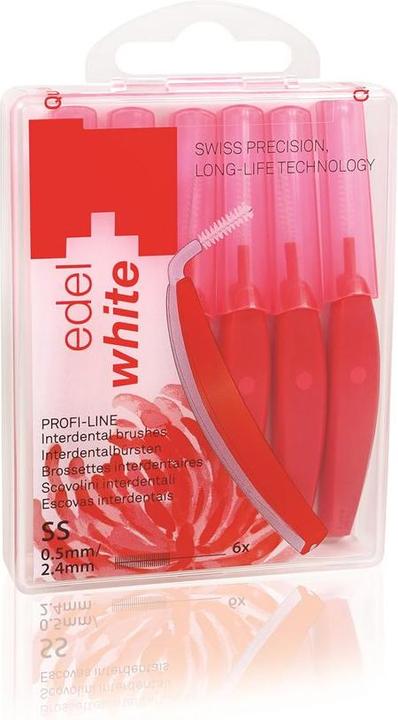 Produktbild Edel + White Interdentalbürsten SS 0.5mm 6 Stk. (6 x, 0.50 mm)