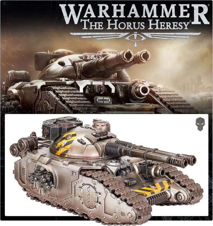 Produktbild Games Workshop Warhammer 30k - Legiones Astartes : FellBlade Super Heavy Battle Tank (Kunststoff)