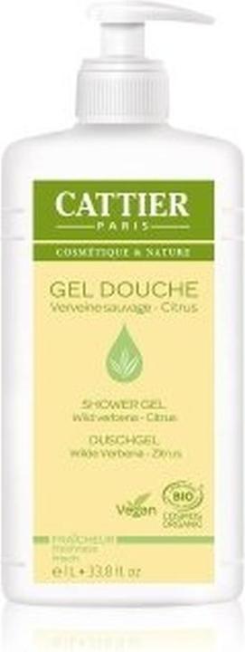 Immagine prodotto Cattier Gel doccia detergente per il corpo Wild Verbena-Citrus 1000 ml (1000 ml)