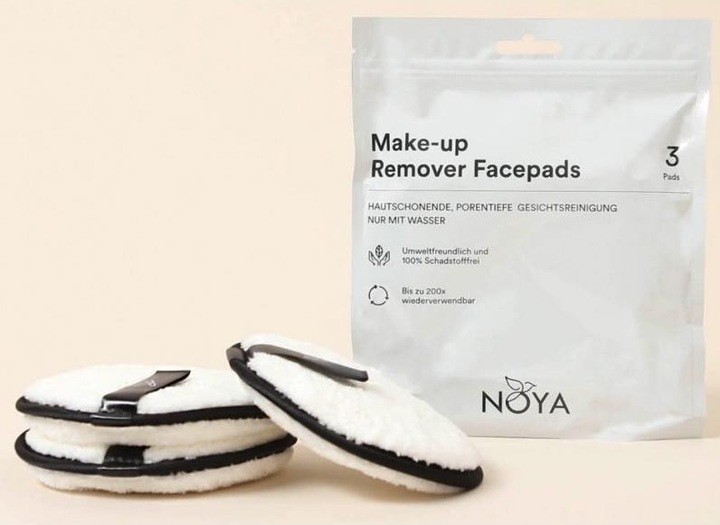 Actual product image Noya Reusable Make-up Removal Pads, Set of 3