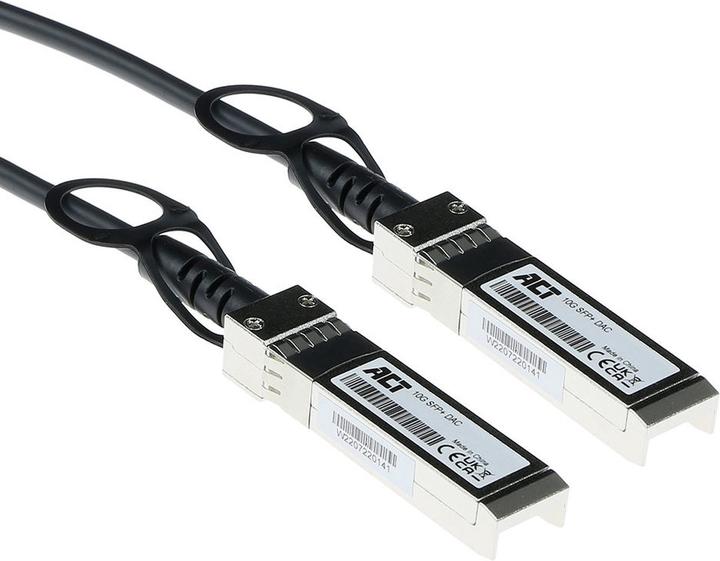 Actual product image ACT 3.0m SFP+- SFP+ Passive DAC Twinax cable coded for Generic (3 m)