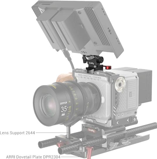 Produktbild SmallRig Swivel und Tilt Adjustable Monitor Mount mit NATO Clamp Mount 2906B (Monitor Zubehör)