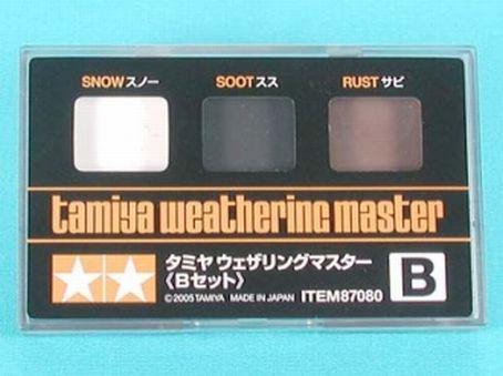 Productafbeelding Tamiya Modelspoorbaan poederverf sneeuw-