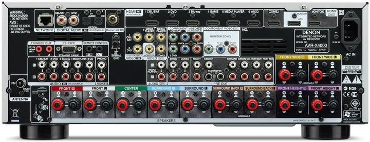 Produktbild Denon Avr-X4000 (7.2 Kanal, FM)