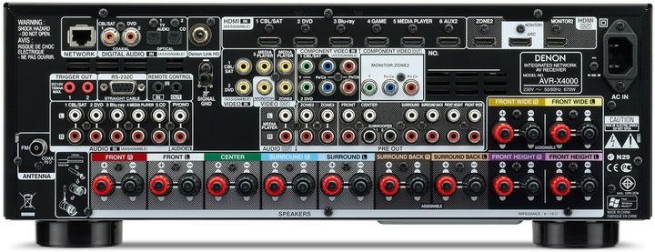 Actual product image Denon Avr-X4000 (7.2 channels, FM)
