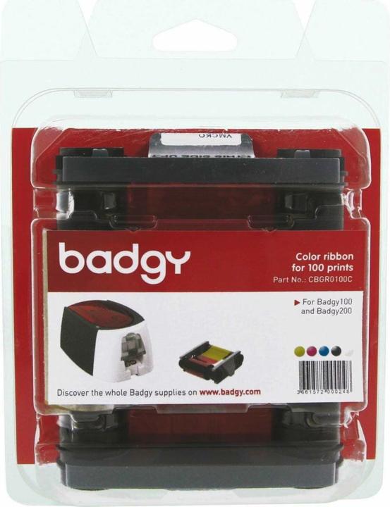 Produktbild Evolis Farbband für 100 Prints (6 cm, Schwarz)