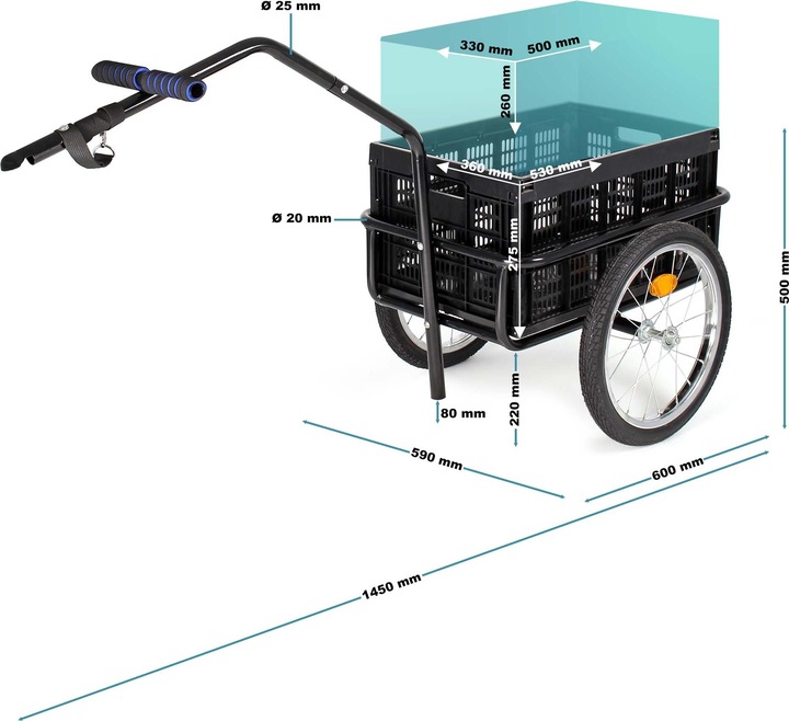Actual product image Wiltec Cargo trailer
