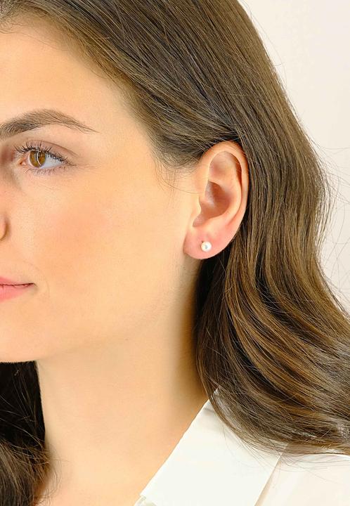 Image du produit Muau Boucles d'oreilles (750/18 K Or jaune)