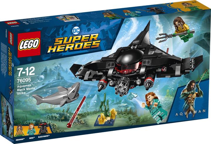 Actual product image LEGO DC Super Heroes Aquaman Attack by Black Manta (76095)