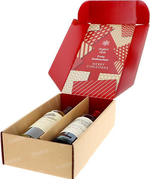 Produktbild Ratioform Geschenkkarton Weihnachten Surprise (5 Stk., 36 x 19.20 x 9.30 cm)