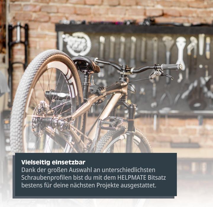 Produktbild Helpmate Bitsatz Standard, mit Bithalter, 32-teilig (Bit-Adapter)