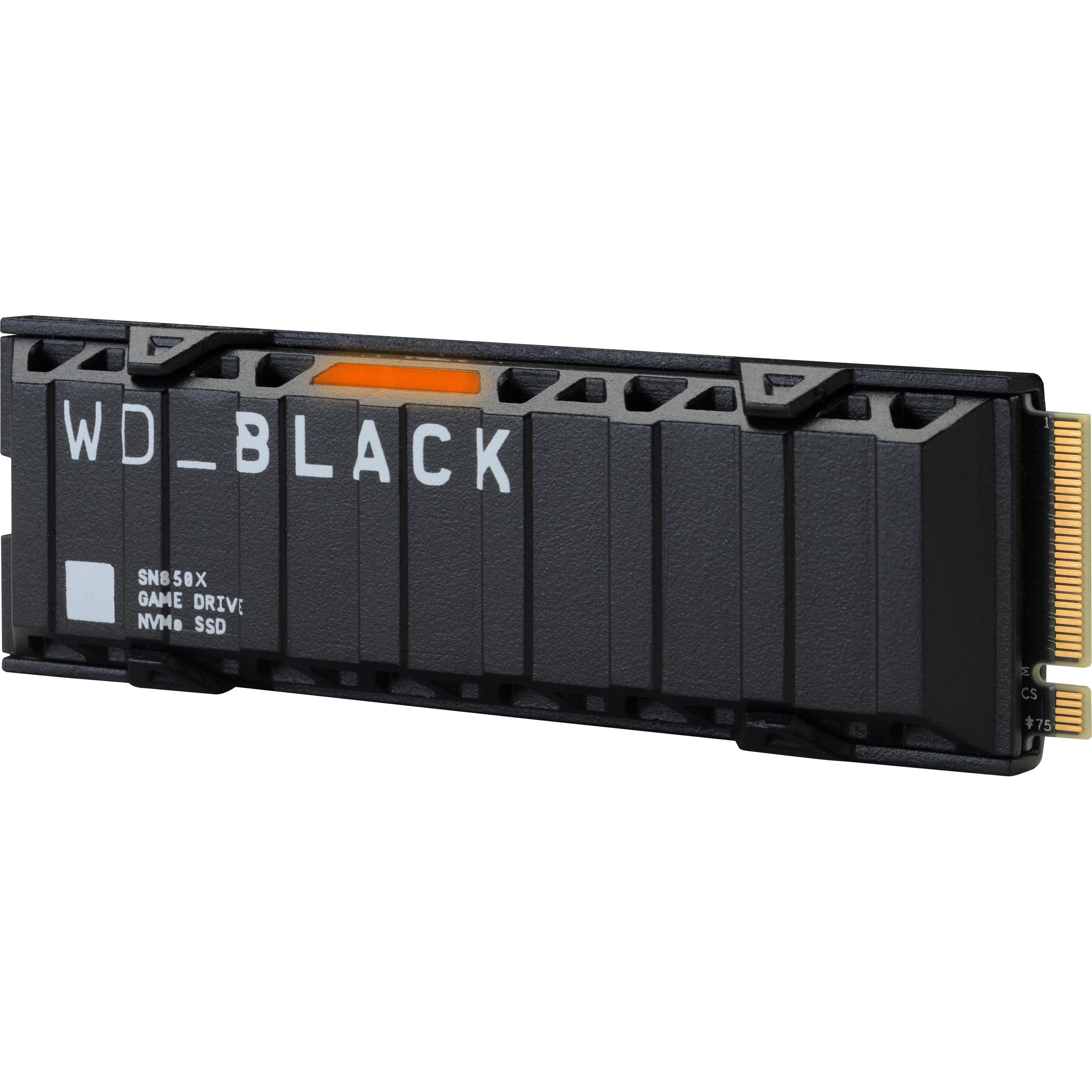 Thumbnail - WD Black SN850X mit Heatsink (2000 GB, M.2 2280), SSD