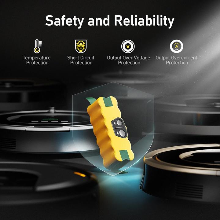 Actual product image Morpilot Ersatzakku für iRobot Roomba