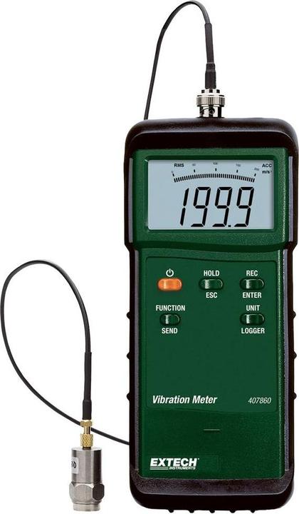 Actual product image Extech High-performance vibration measuring device 407860