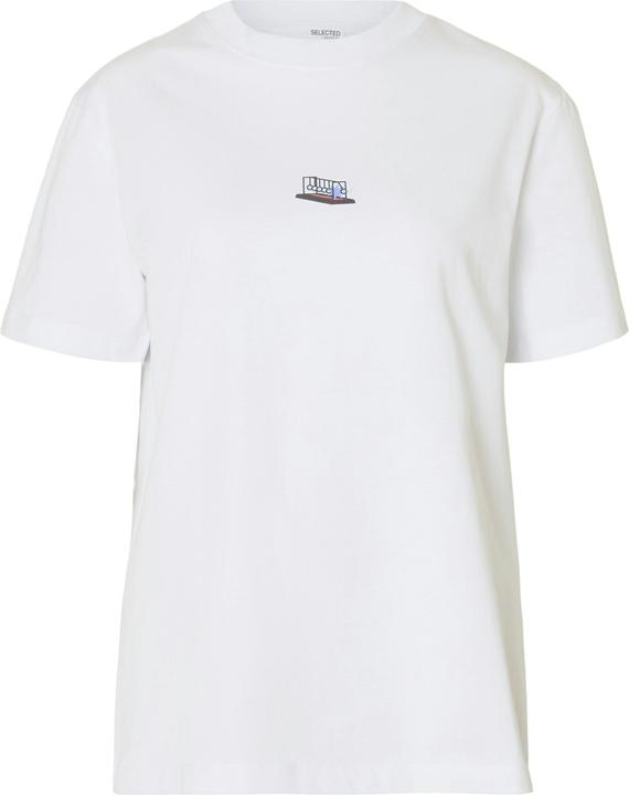 Actual product image Selected Femme Baumwoll Print T-Shirt (XS)