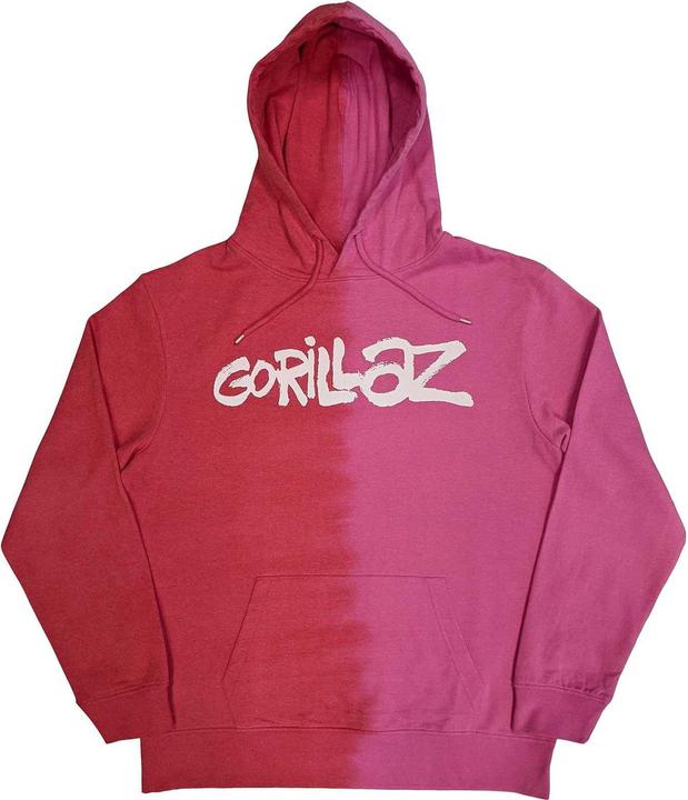 Immagine prodotto Gorillaz Felpa con cappuccio con logo bicolore per adulti (XL)