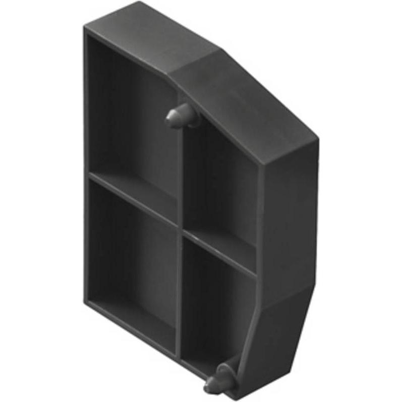 Weidmüller Piastra terminale rastb bw 1250620000, Accessori di elettronica + Alloggiamento, Nero