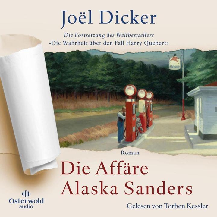 Actual product image The Alaska Sanders Affair (Joël Thicker, German)