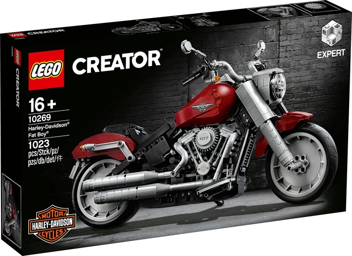 Actual product image LEGO Harley-Davidson Fat Boy (10269, LEGO Creator Expert)
