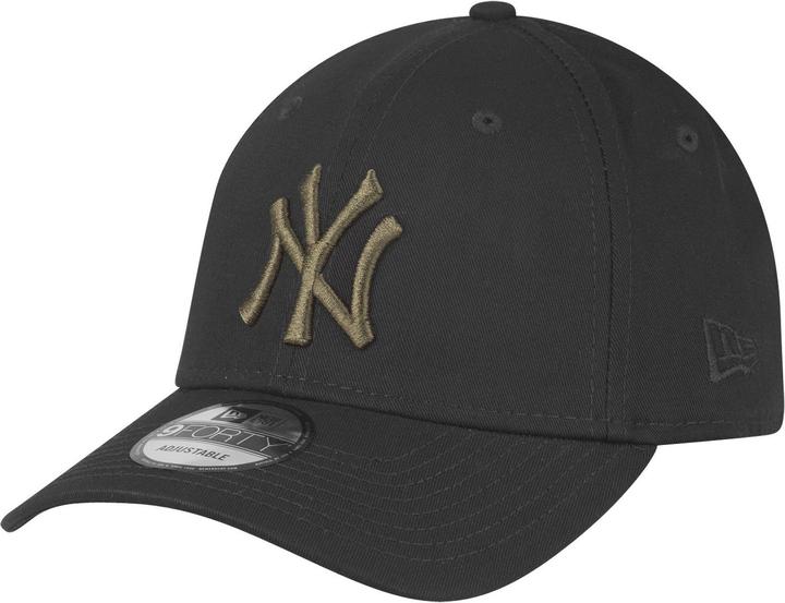 Produktbild New Era 9Forty Strapback Cap New York Yankees schwarz oliv