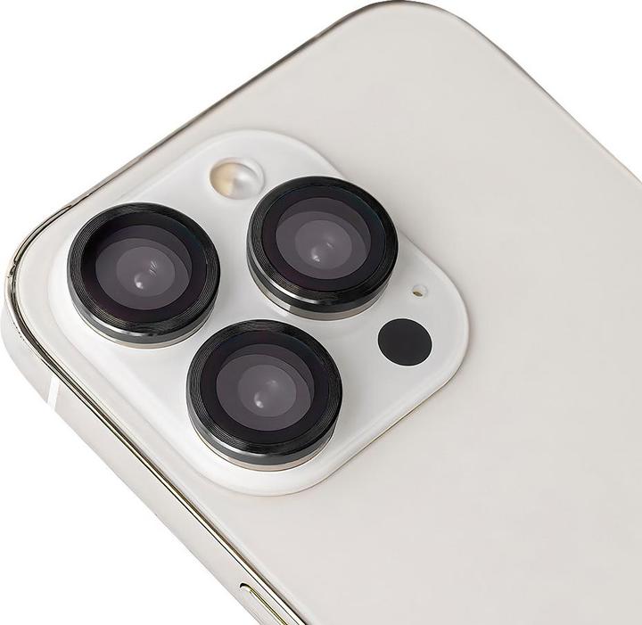 Actual product image OEM Single lens protection for Samsung Galaxy S24 Ultra black frame (5 Piece, Samsung Galaxy S24 Ultra)
