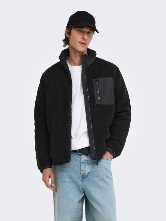 Actual product image Only & Sons Onstyro Padded Sherpa Jacket Noos (L)